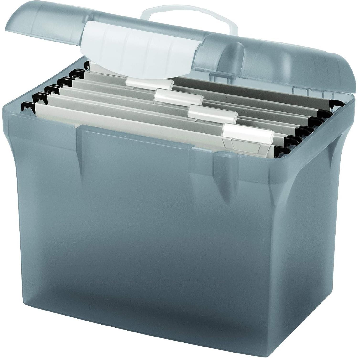 Valisette suspendue Oxford 36x25x29cm parfaite pour transporter vos dossiers en télétravail