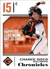 2018 Panini Chronicles #57 Chance Sisco RC - BB