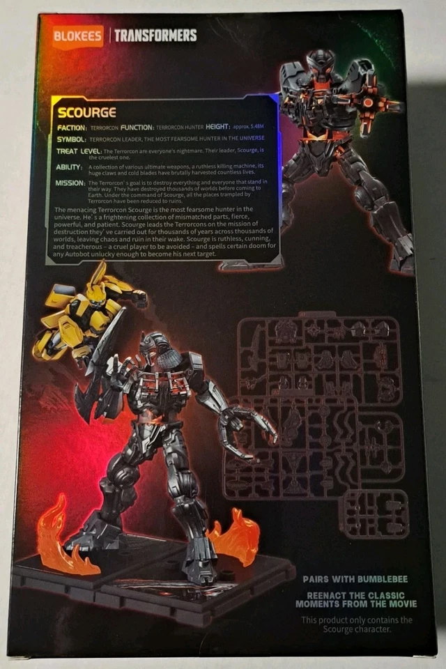 Blokees Transformers Model Kit: Classic Class - Scourge - Image 2 of 2