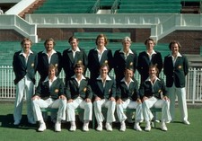 Old Large Cricket Photo Australian 1977 Centenary Test Team