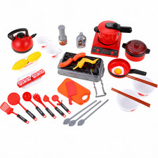 Electronic Kitchen Playset Accessories Set with Sound
