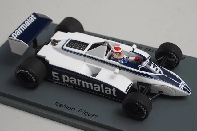 1:43 Spark S4790 Brabham BT49 Winner Long Beach GP 1980 #5 N. Piquet model car - Image 3 of 4