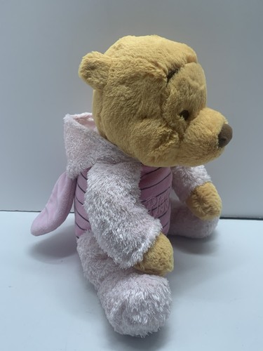 Disney Baby Plush Winnie the Pooh as Piglet Rattle Chime Soft Stuffed Animal 11” - Picture 6 of 10