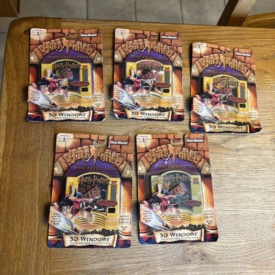 5 3D Windows View Master Harry Potter und der Stein der Weisen Serie 1 kartoniert