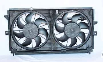 Вентилятор охлаждения радиатора и конденсатора для 00–03 Chevy Impala/Monte Carlo 3,4/3,8 л V6 - Изображение 2 из 4