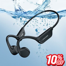 Bluetooth Bone Conduction Headphones IPX8 Swimming Waterproof 32GB MP3