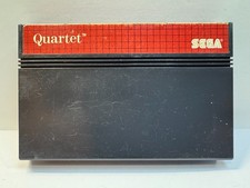 Quartet (Sega Master System, 1987) Cart Only. Tested. Authentic. Working.