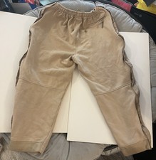 VINTAGE 2000s Rocawear Beige Sweatpants Joggers XL Zipper/Snap/Tags