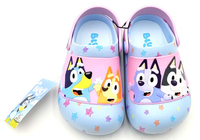 Bluey the Dog Girls Clogs Multicolor Size 7/8