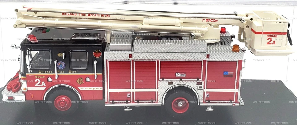Code 3 Chicago Fire Dept. Squad 2A Snorkel Limited Edition 2005 Vehicle #12646 - Image 3 of 4