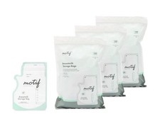 Motif Medical Breast Milk Storage Bags 8oz 300 Bags New  Lot Of 3 100ct 
