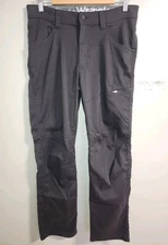 Wrangler ATG All Terrain Gear Pants Men’s 32x30 Black Nylon Stretch Hiking Gear