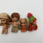 4 Liddle Kiddles By Mattel 1960's