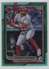 2024 Bowman Chrome Mega Box Aqua Mojo Refractor Christian Encarnacion-Strand b3r