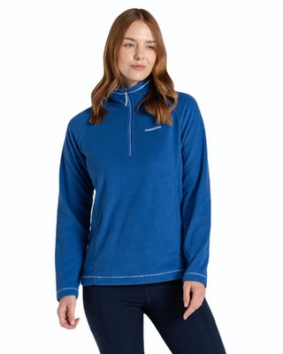 Craghoppers Womens Miska Half Zip Micro Fleece Walking Hiking Midlayer Top