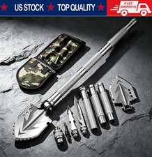 Camping and Hiking Shovel 23in1 Folding Detachable Portable Spade Kit Multi