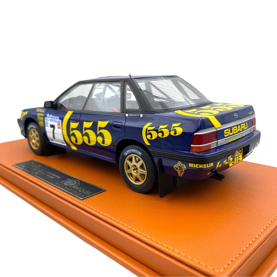 Modellino Auto Top Marques 1/18 Subaru Legacy RS 1993 Rothmans Winner Rally o... - Immagine 2 di 4