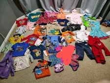 Vintage 90S Y2K Baby Toddler Kids Clothes Lot Disney Nick Characters Elmo