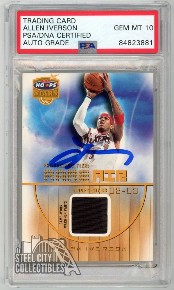 Fleer Allen Iverson Basketball 2002-03 Season Sports Trading Cards