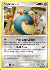 Snorlax 33/111 Rare Rising Rivals Pokemon Lightly Played on eBay