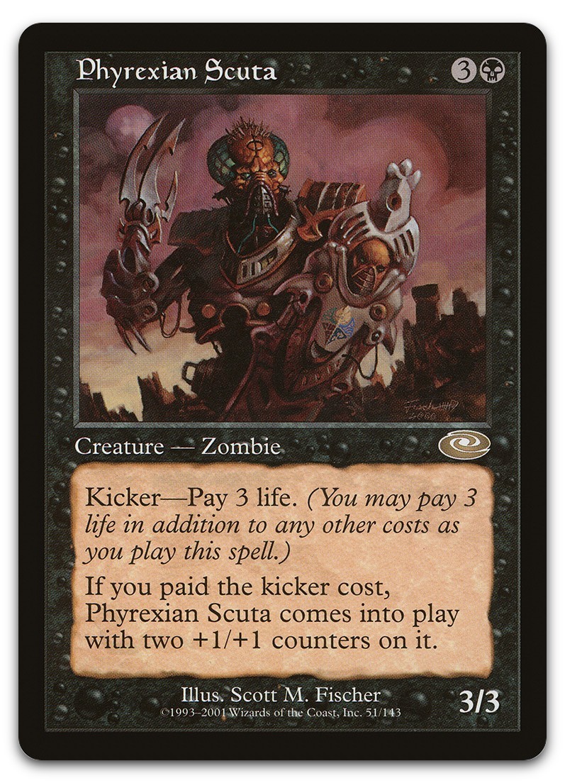 Phyrexian Scuta #51 (NM) Planeshift PLS Magic MTG