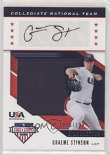 2019 Panini USA Baseball Stars & Stripes Jerseys 20/199 Graeme Stinson Auto 0g4