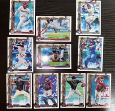 2025 Topps Holiday Baseball - Base Card Lot 