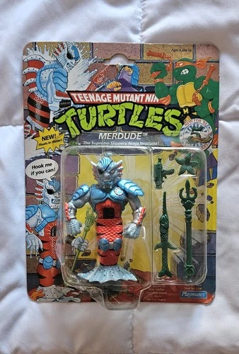 Vintage TMNT MERDUDE - 1992 Playmates Action Figure New Sealed