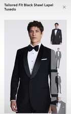 Moss Shawl Tuxedo and Black Trousers