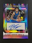 DERECK LIVELY II 2023-24 Panini Recon True Potential Signatures /125 RC Auto