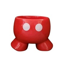 NEW Disney Parks I am Mickey Mouse Shorts 16oz Ceramic Planter