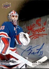 Cam Talbot 2025-26 New York Rangers Centennial 34th Street Autograph 34S-11