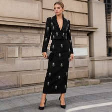 Fashion Women's Casual Set 2026 Spring New Elegant Long High Waist Two-piece Set