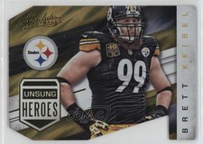 2016 Panini Absolute Unsung Heroes Die-Cut Brett Keisel #11 1gx0
