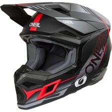 2026 ONEAL 3SRS HELMET HAZE BLACK GREY RED MOTOCROSS MX OFF ROAD CHEAP ENDURO
