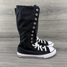 Converse Chuck Taylor All Star X High PS Size 2 Kids Youth Black White Sneakers