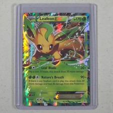Pokémon TCG XY Generations Leafeon EX Full Art Holo Ultra Rare 10/83 NM on eBay
