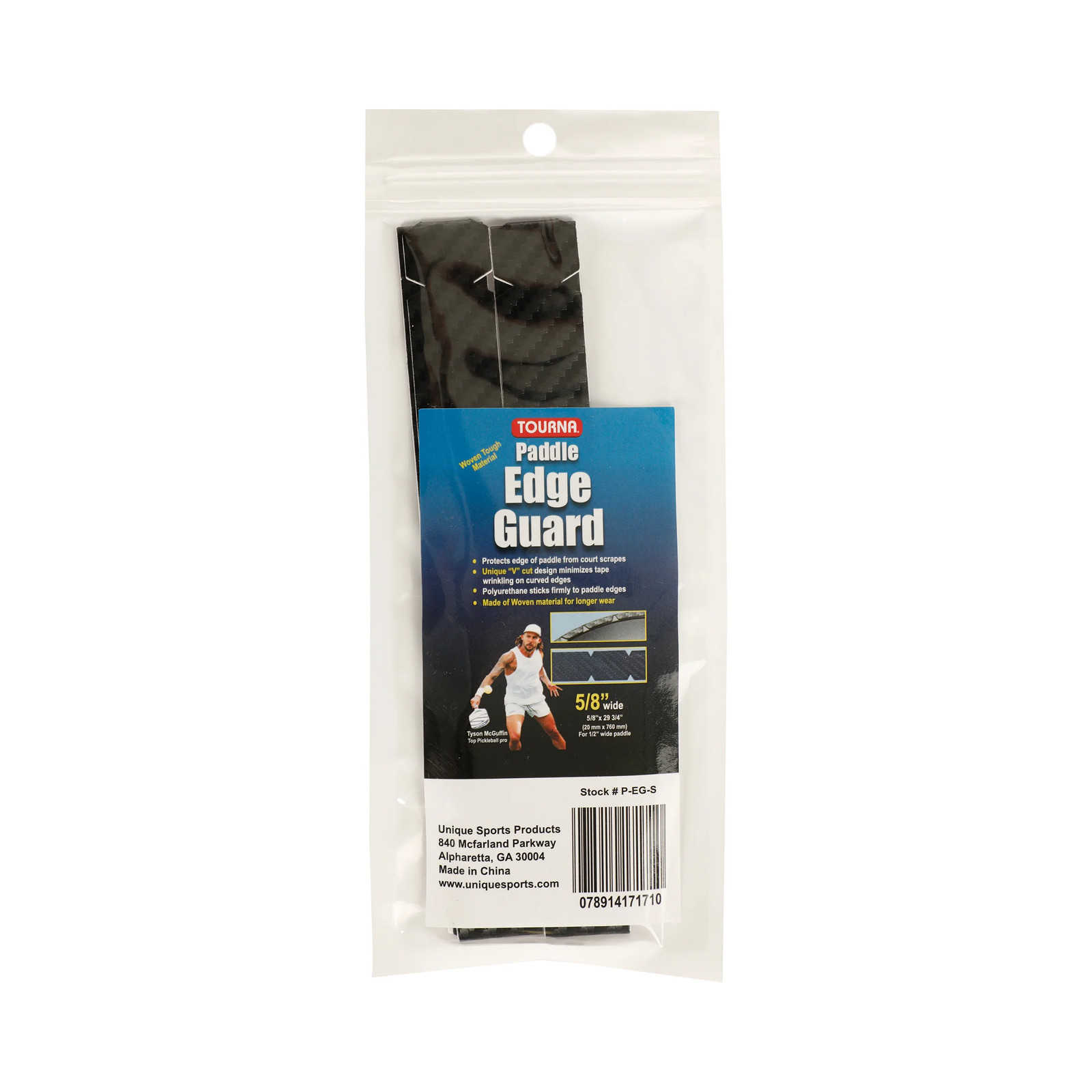 Tourna Padel Edge Guard Wooven 15Mm Pickleball Rahmenschutzband Pickleball 2590₽