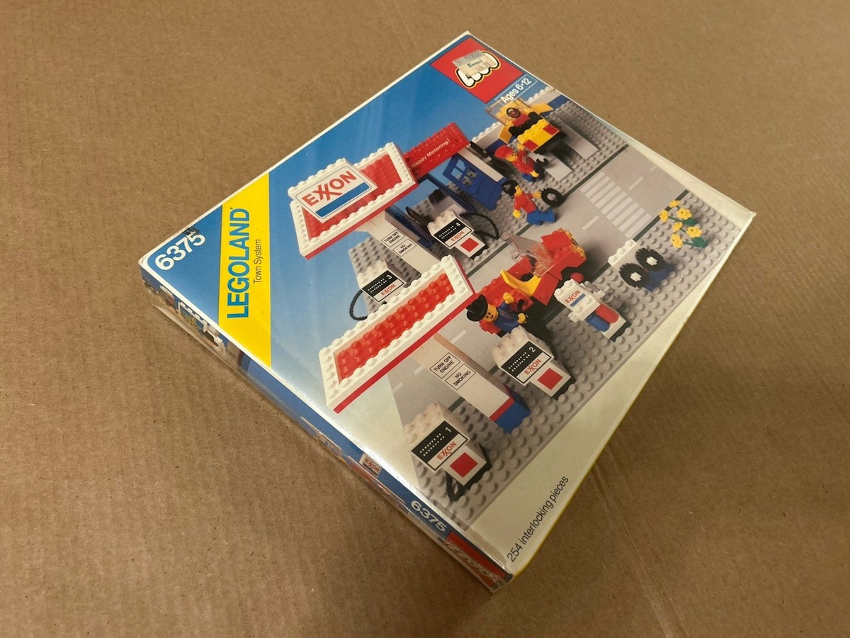 LEGO Town: Exxon Gas Station (6375-2) for sale online | eBay