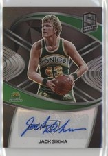 2020-21 Panini Spectra Signatures 46/99 Jack Sikma #SIG-JSI Auto HOF a8x