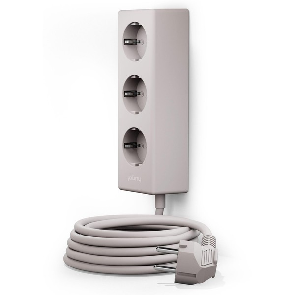 Brennenstuhl Steckdosenleiste Magnetisch 3-Fach Mehrfachsteckdose 2M Kabel BüRo-image