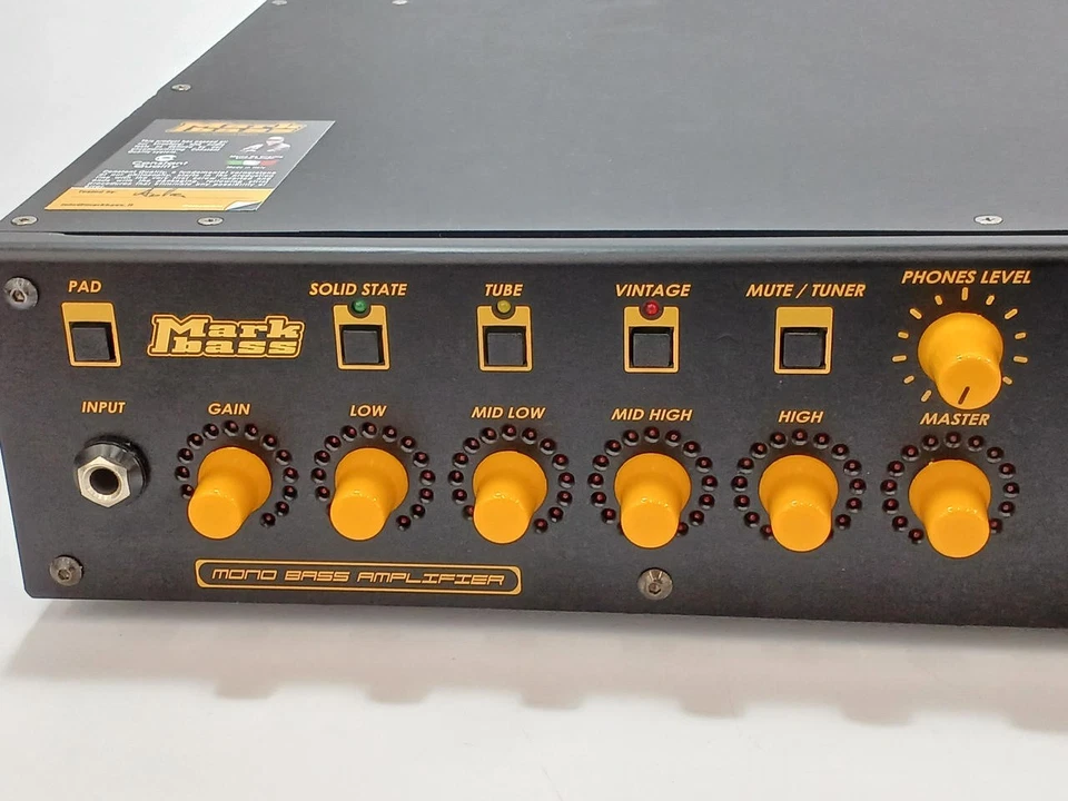 Mark bass Bass MULTIAMP 500W(4Ω)/300W(8Ω) Bass Amplifier - Image 3 of 4