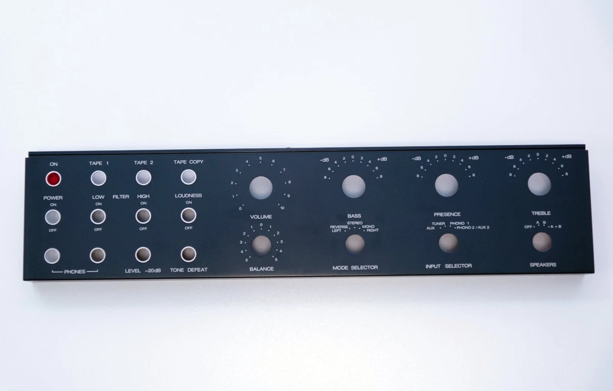 Cubierta del panel frontal Revox B750 MKII