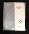 The Company Store Classic Sateen Ice Blue Queen Bed Skirt Cotton 60 x 80i New
