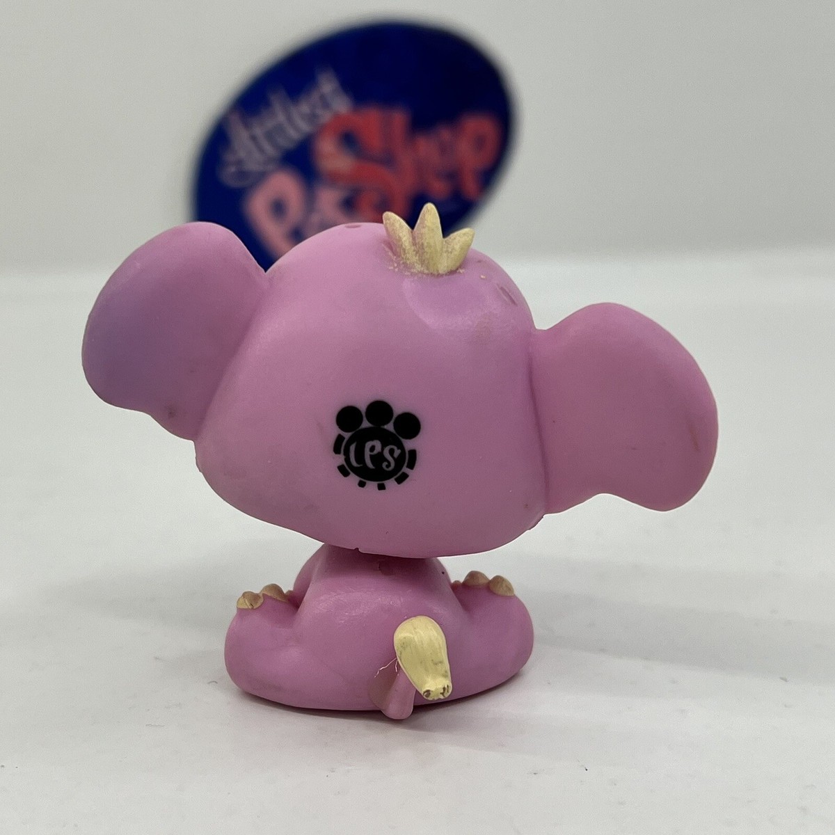 PINKY PROBO ELEPHANT #256 - Authentic Littlest Pet Shop - Hasbro
