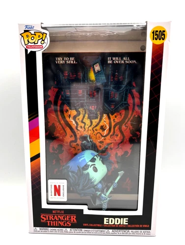 Funko POP Stranger Things Comic Cover Eddie Piggyback Netflix Exclusive #1505