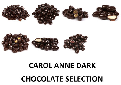 CAROL ANNE Premium Gift Treats Dark Chocolate, Nuts Selection Sweets ...