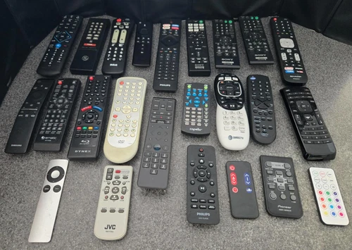 Lot of 24 Remote Controls - Misc Brands UNTESTED (Lot 2)