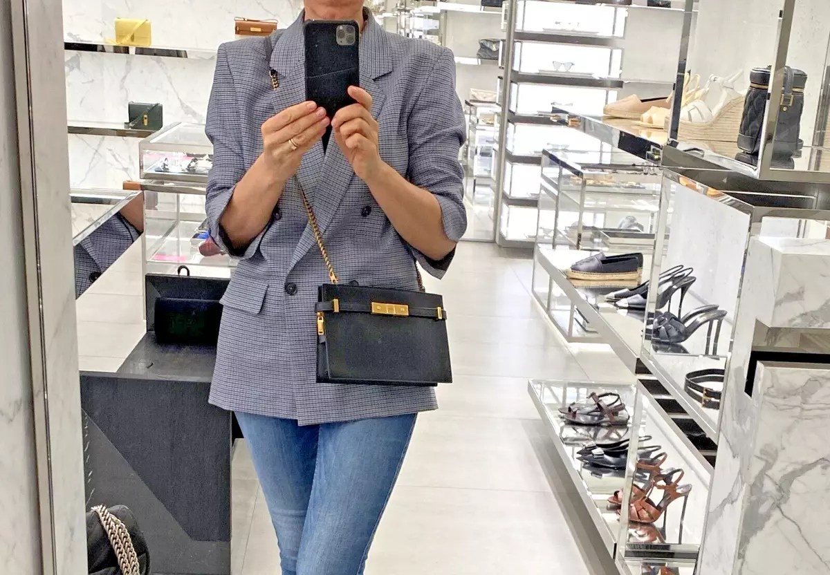 Ysl manhattan shoulder deals bag