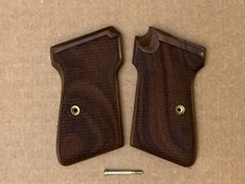 Hogue Checkered Pau Ferro Grips for WALTHER PPK/S  PP Interarms Version .